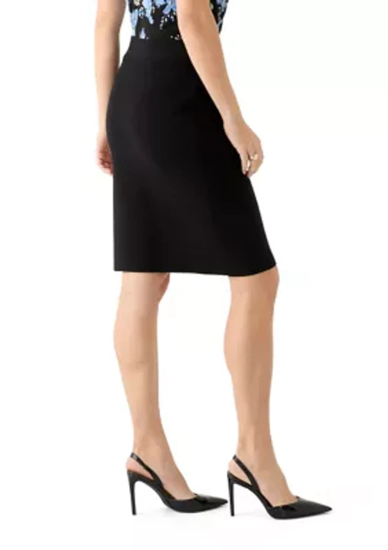 Women's Knit Pencil Skirt
