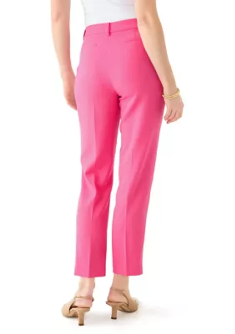 Women's Crepe Slim Leg Pants