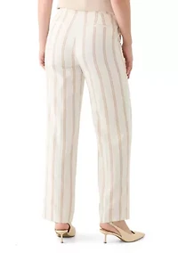 Women's Stripe Wide Leg Pants