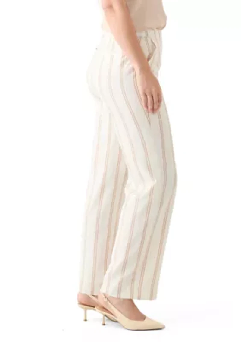 Women's Stripe Wide Leg Pants