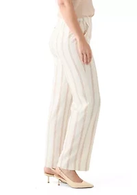 Women's Stripe Wide Leg Pants