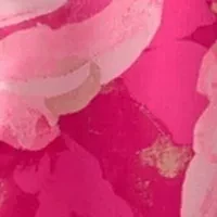Women's Floral Print Button Front Blouse
