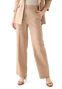 Women's Linen Wide Leg Pants