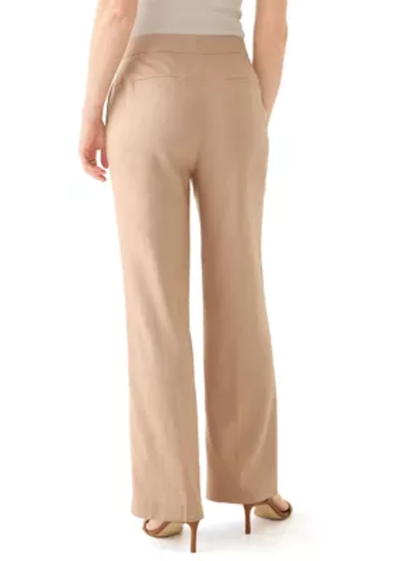Women's Linen Wide Leg Pants