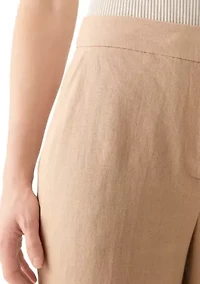 Women's Linen Wide Leg Pants