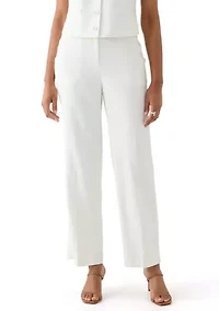 Women's Linen Wide Leg Pants