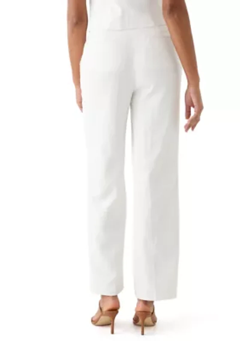 Women's Linen Wide Leg Pants
