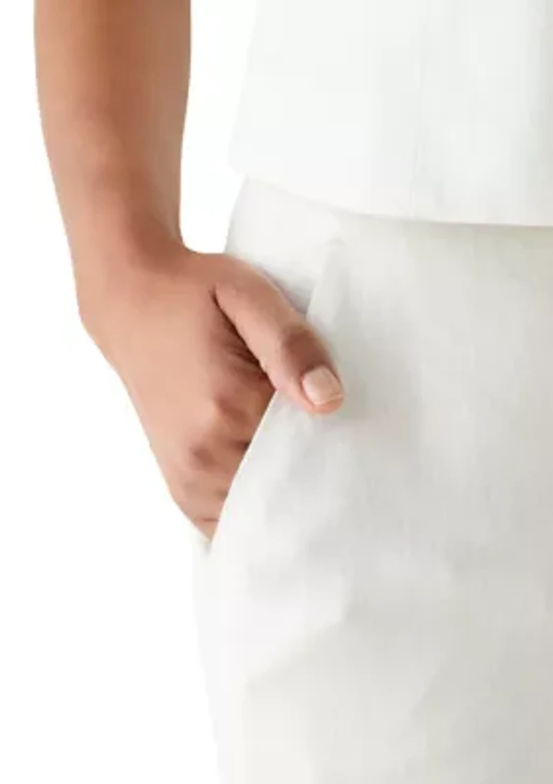 Women's Linen Wide Leg Pants