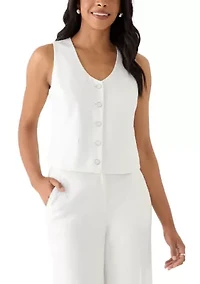 Women's Linen Vest