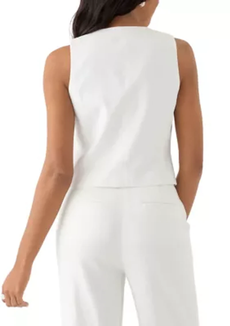 Women's Linen Vest