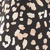 Women's Animal Print Button Up Blouse