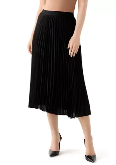 Women's Pull-On Pleated Skirt
