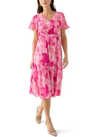 Women's Floral Print Dress