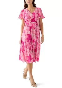 Women's Floral Print Dress