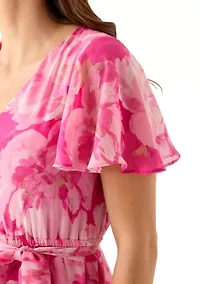 Women's Floral Print Dress