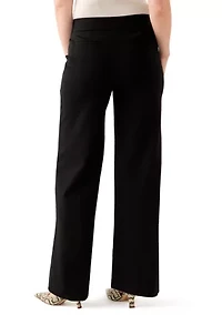 Women's Pull-On Wide Leg Trousers