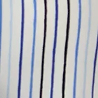 Petite Sleeveless Striped Tie Neck Top