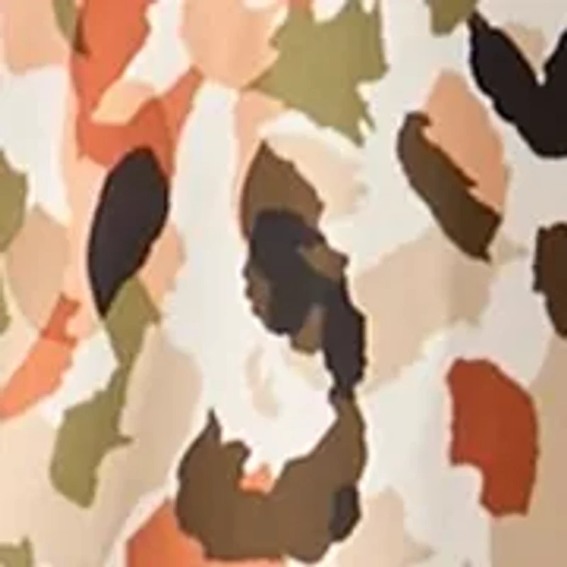 Petite Long Sleeve Button Front Blouse