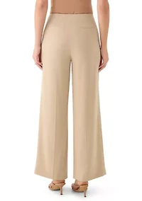 Women's Fly Front Hollywood Waist Pants