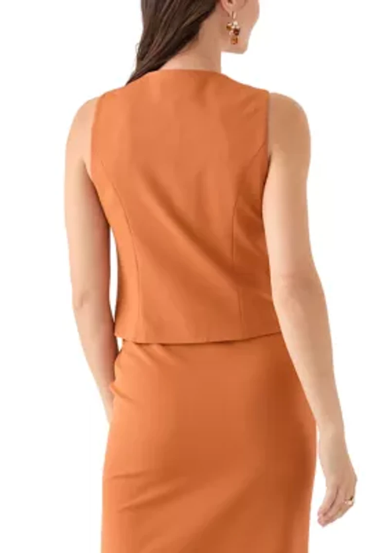 Women's 5 Button Blazer Vest