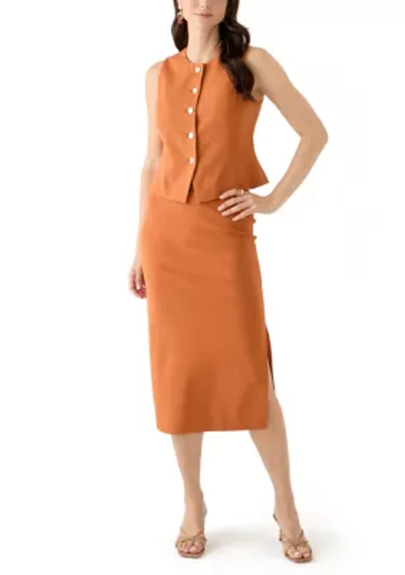 Women's 5 Button Blazer Vest