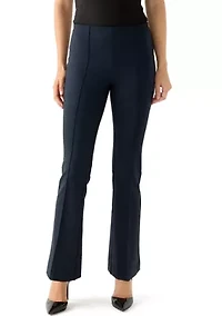 Women's Pull-On Diagonal Pocket Wide Leg Pants