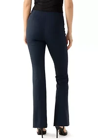 Women's Pull-On Diagonal Pocket Wide Leg Pants