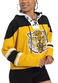 NCAA Grambling State Tigers Cropped Graphic Sweatshirt Hoodie