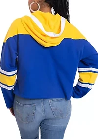 NCAA NC A&T Aggies Cropped Graphic Sweatshirt Hoodie