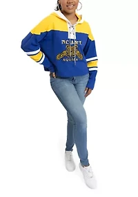 NCAA NC A&T Aggies Cropped Graphic Sweatshirt Hoodie