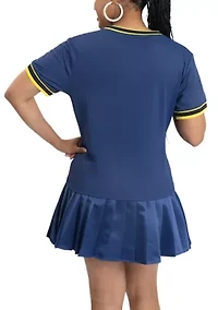 NCAA NC A&T Aggies Pleated Tennis Skirt and T-Shirt Set