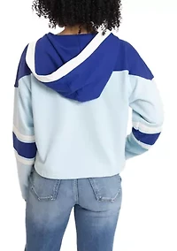 NCAA Spelman Cropped Graphic Sweatshirt Hoodie