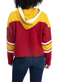 NCAA Tuskegee Golden Tigers Cropped Graphic Sweatshirt Hoodie