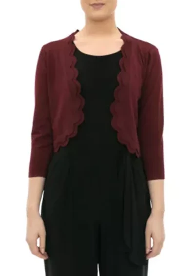 Scallop Knit Bolero