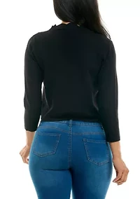 Scallop Knit Bolero