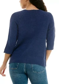 Button Front Shrug