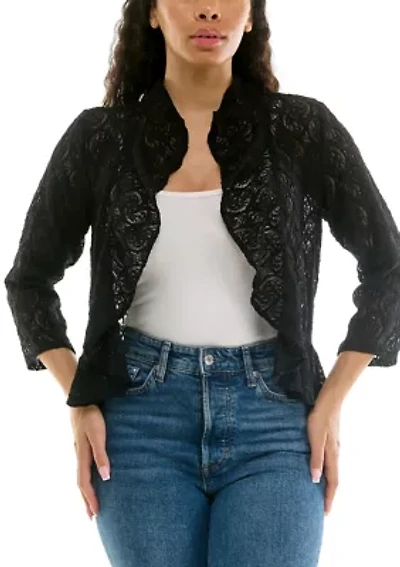 Delicate Lace Bolero