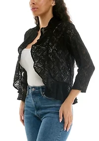 Delicate Lace Bolero