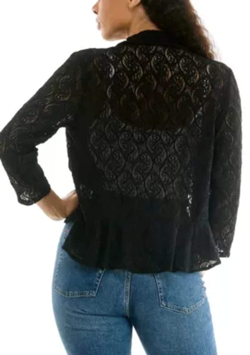 Delicate Lace Bolero