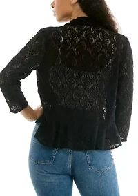 Delicate Lace Bolero
