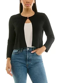 Everyday Rib Knit Bolero