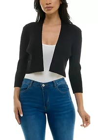 Casual Rib Bolero