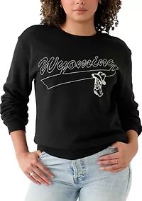 Women's Long Sleeve Wyoming Graphic Pullover