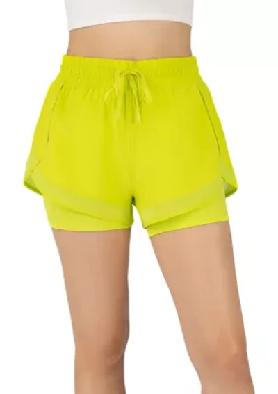 2-in-1 Shorts with Mesh