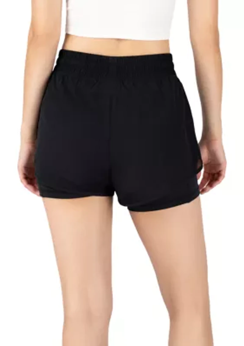 2-in-1 Shorts with Mesh