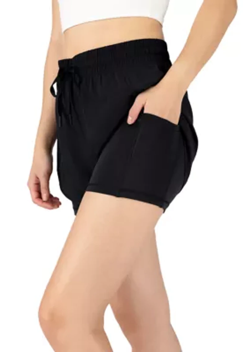 2-in-1 Shorts with Mesh