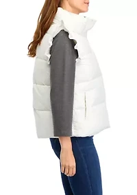 Petite Ruffle Vest