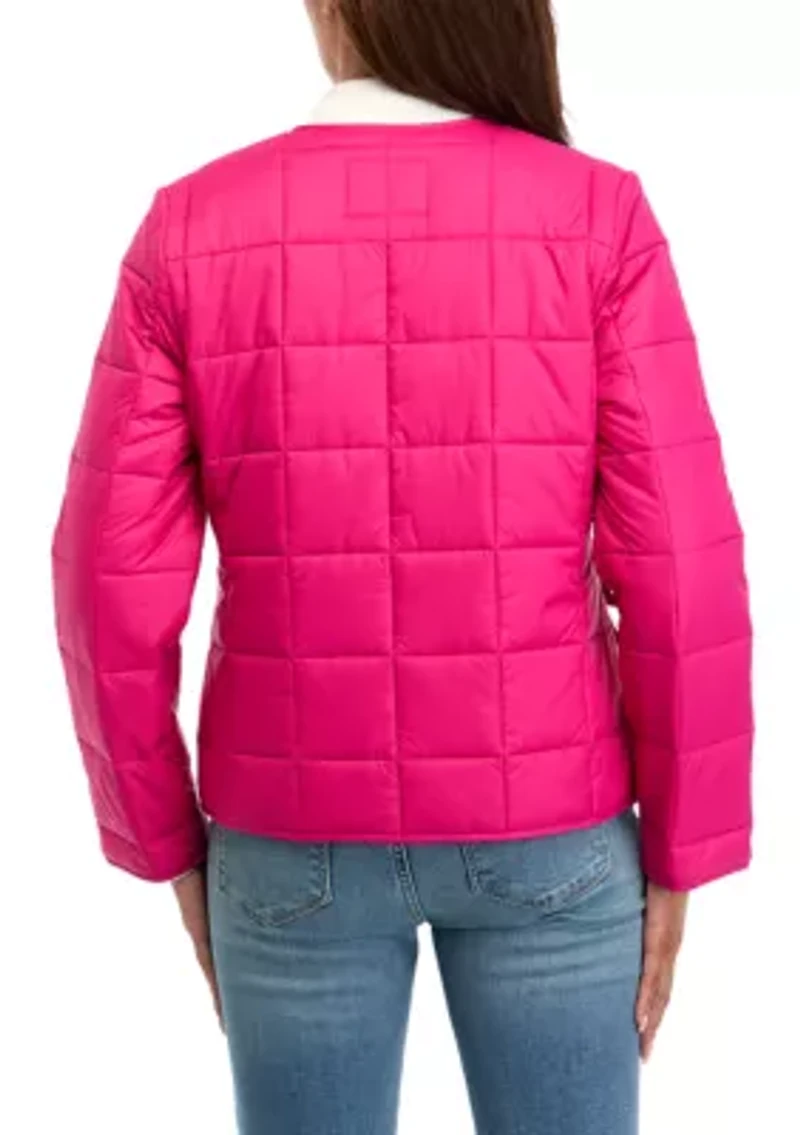 Petite Quilted Puffer Jacket
