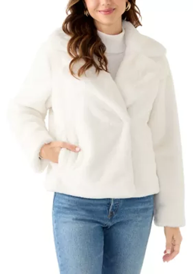 Women's Long Sleeve Fur Jacket