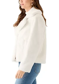 Women's Long Sleeve Fur Jacket